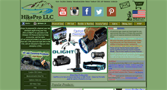 Desktop Screenshot of hikepro.net